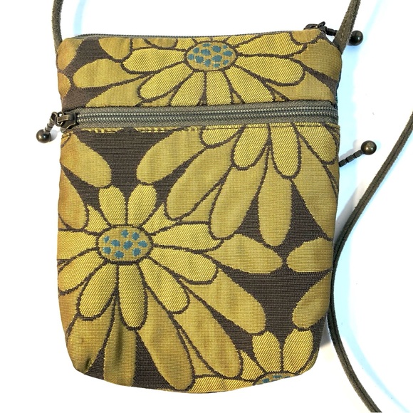 MARUCA 6x5 Crossbody Purse Floral Pattern - Picture 4 of 5